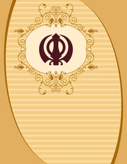 Ek Onkar, Khanda The Holy Motif Design