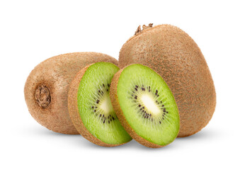 kiwi fruit isolated on transparent png