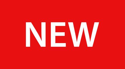 New Red Label collection. Sale tags. Shopping Tags. Sale icons Discount red ribbons, banners and icons. Stickers for New Arrival shop product tags, new labels or sale badges and banners vector sticker