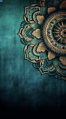 Mandala background, Wallpaper, Generative AI
