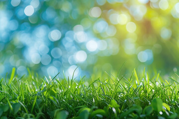 Obraz premium green grass background