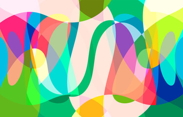 Colorful Abstract background design, vector art