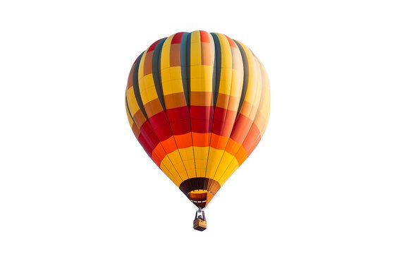 Stunning Hot Air Balloon Image on Transparent Background