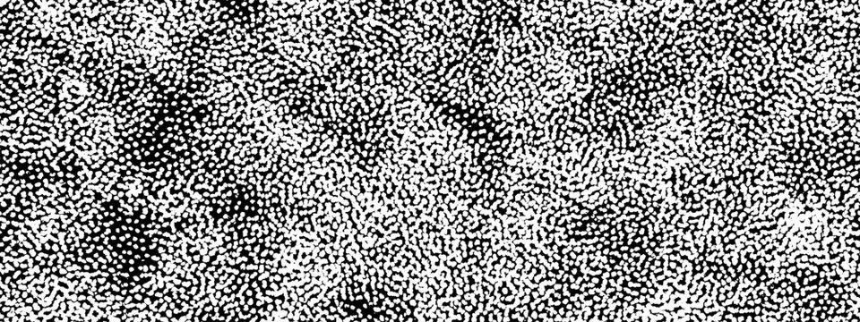 Monochrome shagreen with scales seamless texture. Wallpaper with shark skin pattern. Scattered leatherette background. Grainy surface