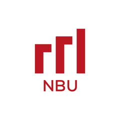 NBU Letter logo design template vector. NBU Business abstract connection vector logo. NBU icon circle logotype.
