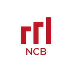 NCB Letter logo design template vector. NCB Business abstract connection vector logo. NCB icon circle logotype.
