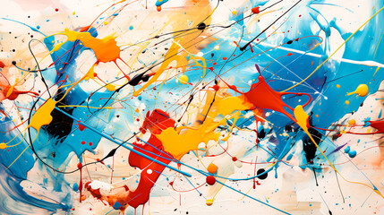 
A painting of... Chromatic Whispers Dancing on Cosmic Canvas, Geometric Dreams Unfurling in Electric Hues, Intertwined Lines Echoing Unspoken Symphonies, Shapes Morphing Through Liquid Light.