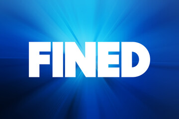 Fined text quote, concept background