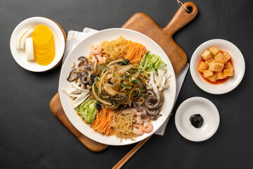 Sweet and sour pork, jajangmyeon, kansho shrimp, seafood, Chinese food, Sweet and sour pork, black bean noodles, thinly sliced shrimp, seafood jjamppong, jjamppong, bean paste skin, Chinese food