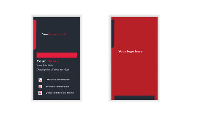 A simple but elegant business card. Layers are well organized and maintained. Any kind of changes has to be made. 