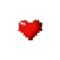 pixel heart, cute, valentine's day