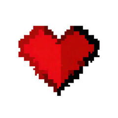 pixel heart, cute, valentine's day