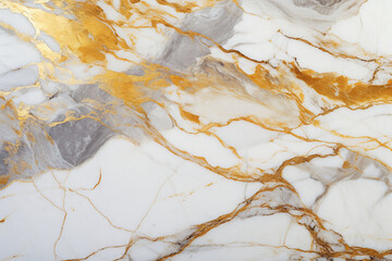 Obraz premium gold and white marble surface texture background