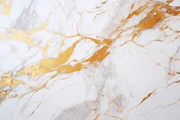 Obraz premium gold and white marble surface texture background