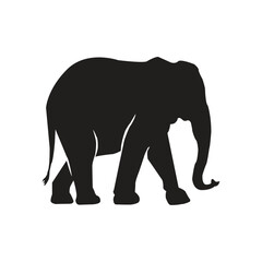 vector elephant silhouette collection