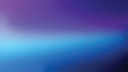 Blurred background, abstract blue purple gradient background vector horizon with space for design