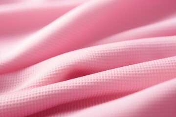Pink fabric texture, close-up, soft focus