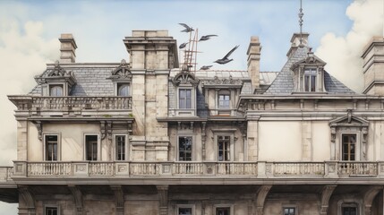 Fototapeta premium notre dame de city