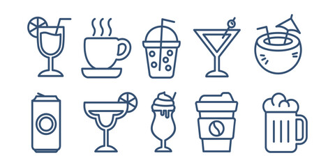 Drink Outline Icon 