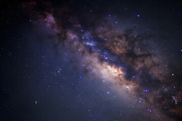 Galaktische Pracht: Die majestätische Schönheit der Milchstraße im nächtlichen Sternenhimmel