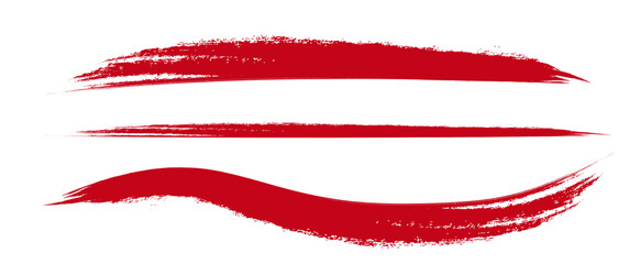 アナログタッチ素材：筆の質感　墨　インク　筆模様　波模様筆の筆跡素材。ブラシストローク