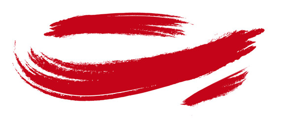 アナログタッチ素材：筆の質感　墨　インク　筆模様　波模様筆の筆跡素材。ブラシストローク