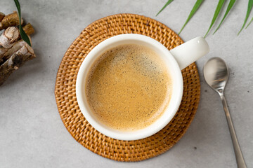 Iced Americano, cafe latte, latte, lemonade, long shake, grapefruit ade, ade, mugwort shake, Grapefruit Ade