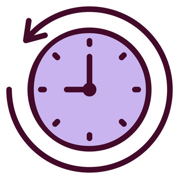recommend clip art: History Outline Colour Icon