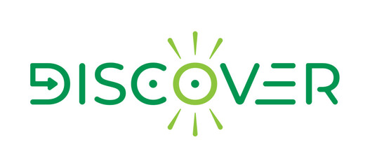 vector discover logo concept