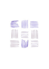 Watercolor strokes. Strokes with a thin brush. Abstract print