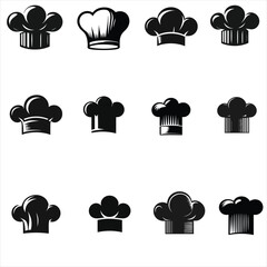 chef hat silhouettes , chef hat  character silhouettes , kitchen silhouettes , chef cap silhouettes