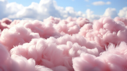 Abstract pink background. Pink cotton wool background, abstract fluffy soft color sweet candyfloss texture