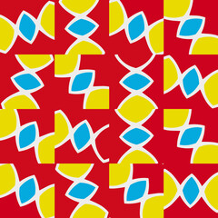 Abstract seamless pattern. Abstract background for fabric print, card, table cloth, furniture, banner, cover, invitation, decoration, wrapping. Repeating pattern.