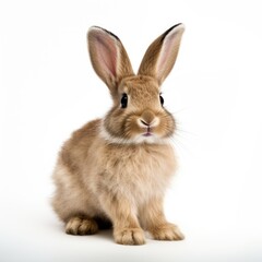 Fototapeta premium Bunny rabbit on a white background