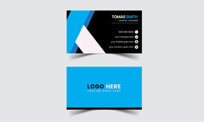 Simple Business Card Design Teamplate