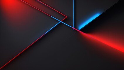 a red and blue abstract background with a black background