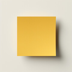 fotografia de estilo mockup con detalle y textura de nota de papel de tonos amarillentos, sobre fondo de tonos neutros - 706516536