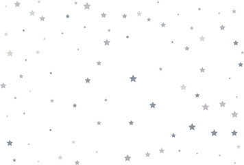 Fototapeta premium Magic pattern of silver stars
