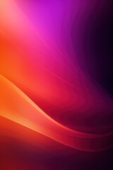 Magenta orange violet glow blurred abstract gradient on dark grainy background