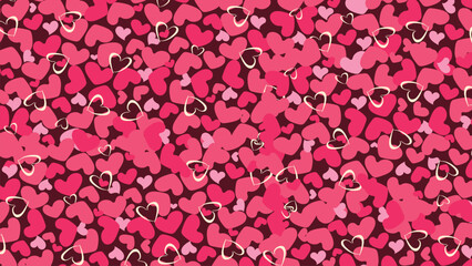 Abstract spiral round vortex valentine love background.