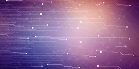 Digital Abstract technology background, cyber space background, futuristic background
