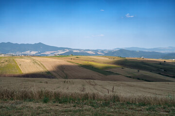 Rural landscape in Avellino province, Italy