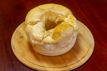 Traditional oven-baked cassava doughnut