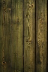 Olive Green wooden boards with texture as background