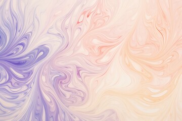 Pastel ivory seamless marble pattern with psychedelic swirls