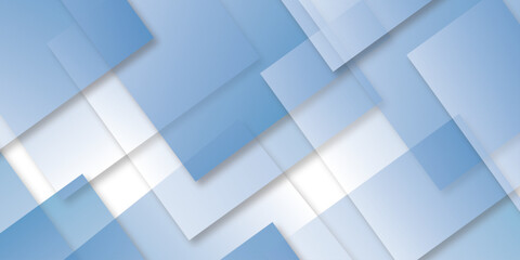 Abstract light blue and white gradient minimal background. Blue premium abstract background with luxury gradient geometric lines and stripes for design, Science, futuristic, energy technology concept.