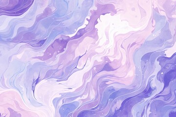 Pastel indigo seamless marble pattern with psychedelic swirls
