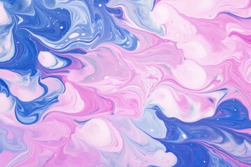Pastel navy seamless marble pattern with psychedelic swirls