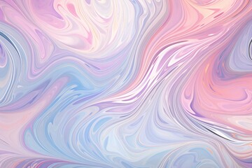 Pastel pewter seamless marble pattern with psychedelic swirls