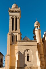 Basilica of Our Lady of Africa in Algiers, the capital of Algeria. It was built in 1872.